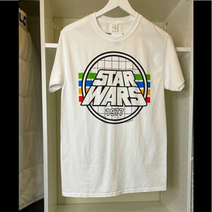 Men's Star Wars Vintage Logo Tee Size Small